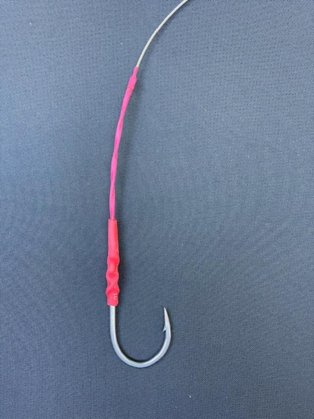 custom made fish hooks Custom wahoo hook set in 11/0 or 12/0