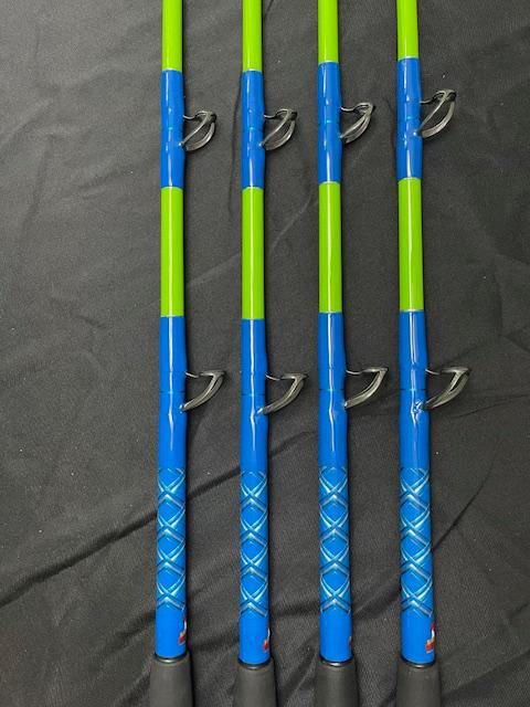 Custom Live Bait Wahoo Rods