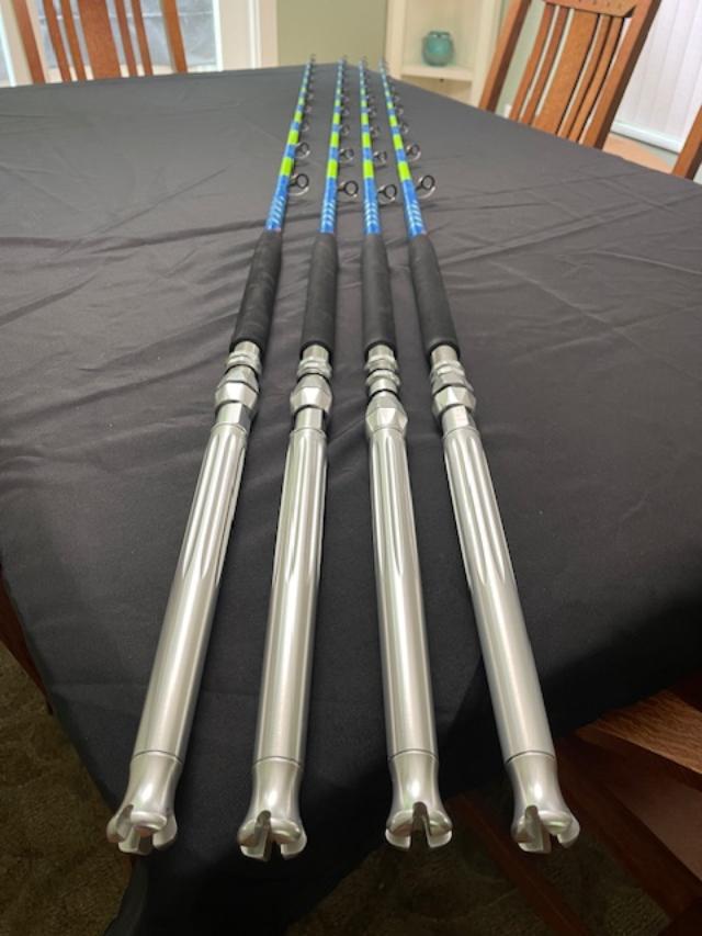 Custom Live Bait Wahoo Rods