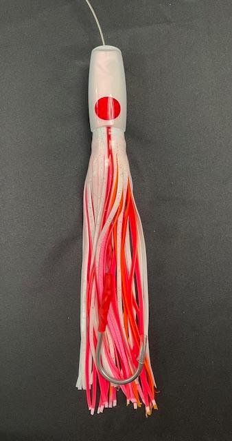 Lure - Moyes XL Shotgun - white head/red eye 13 oz.