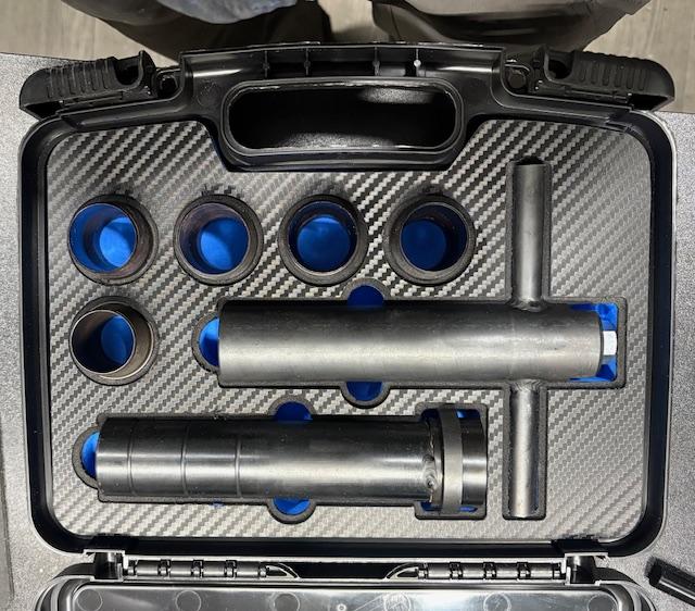 Outboard Prop Shaft Seal Puller and Installer Kit with all 5 tips