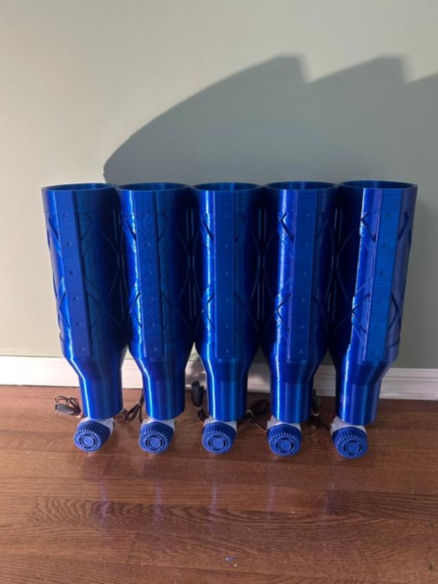 Modular tuna tubes - Medium (20" tall) CLICK TO BUILD YOUR SET