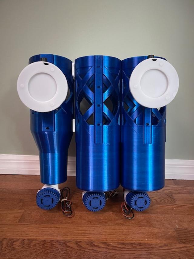 Modular Tuna Tubes: 4 pack smalls & 1 medium (17 1/2" tall)