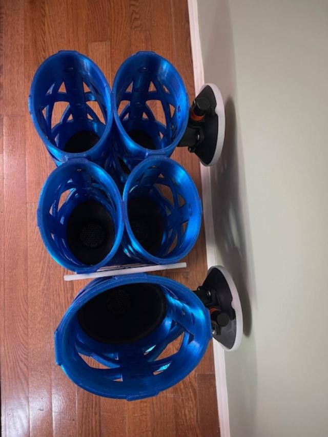 Modular Tuna Tubes: 4 pack smalls & 1 medium (17 1/2" tall)