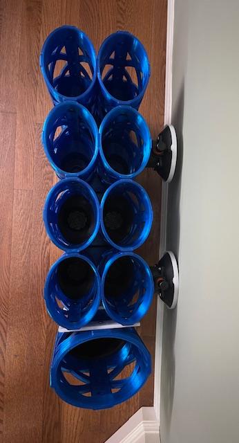 Modular Tuna Tubes: 8 pack smalls & 1 medium (17 1/2" tall)