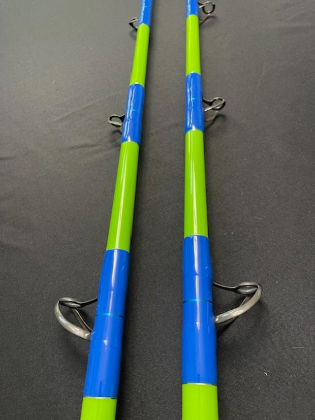 Custom Wahoo Donkey Rods
