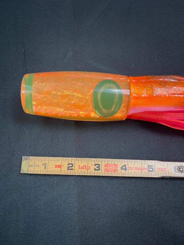 Lure - Moyes XL Shotgun - orange head/orange skirt 11 oz.