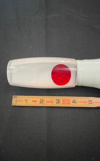 Lure - Moyes XL Shotgun - white head/red eye 13 oz.