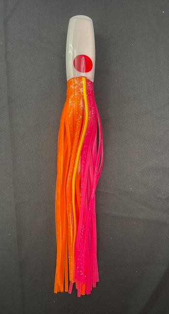 Lure - Moyes XL Shotgun - white head/red eye 13 oz.