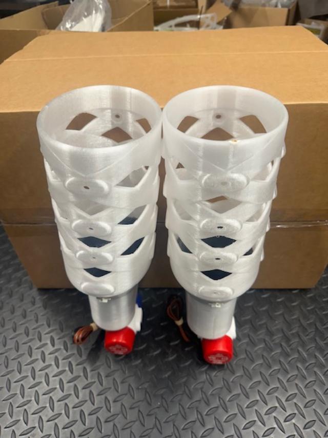 3D printed Modular Tuna Tubes: 2 bank