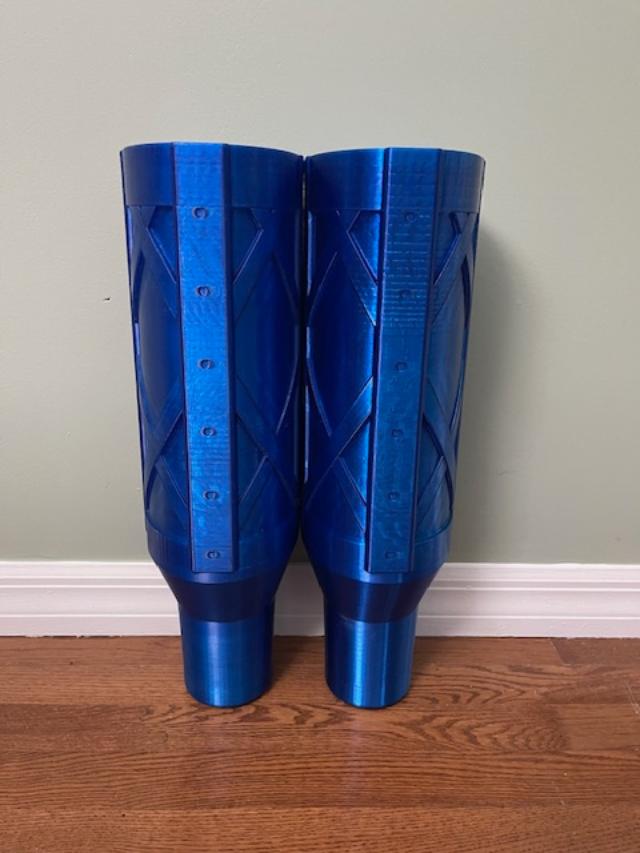 Modular tuna tubes - Medium (20" tall)     CLICK TO BUILD YOUR SET