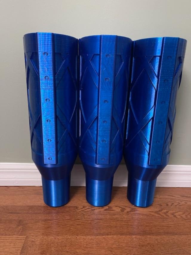 Modular tuna tubes - Medium (20" tall)     CLICK TO BUILD YOUR SET