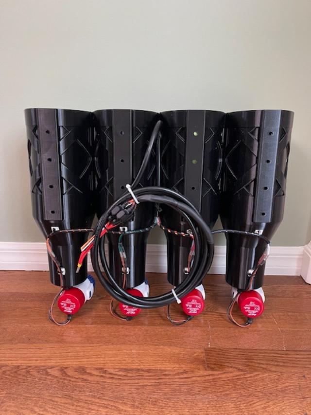 Modular tuna tubes - Medium (17 3/4" tall)     CLICK TO BUILD YOUR SET