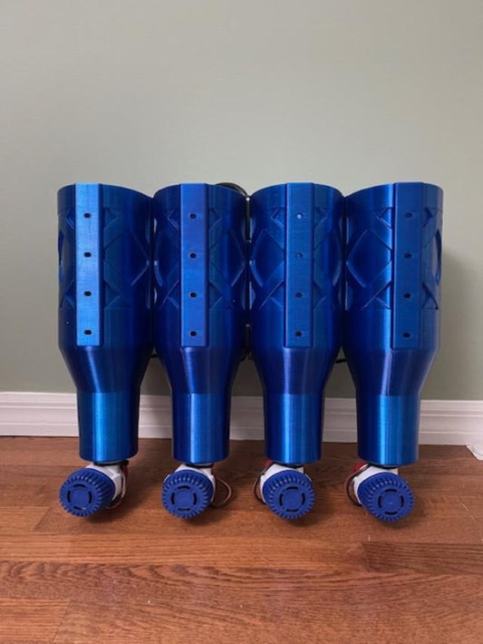 Modular tuna tubes - Medium (17 3/4" tall)     CLICK TO BUILD YOUR SET