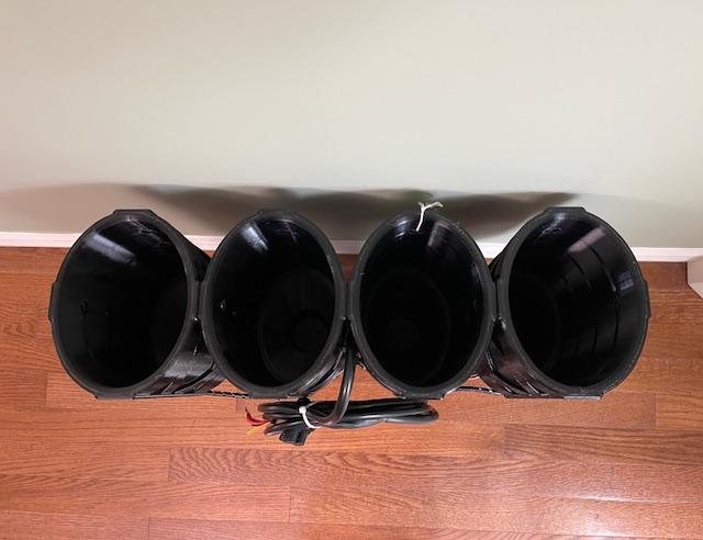 Modular tuna tubes - Medium (17 3/4" tall)     CLICK TO BUILD YOUR SET